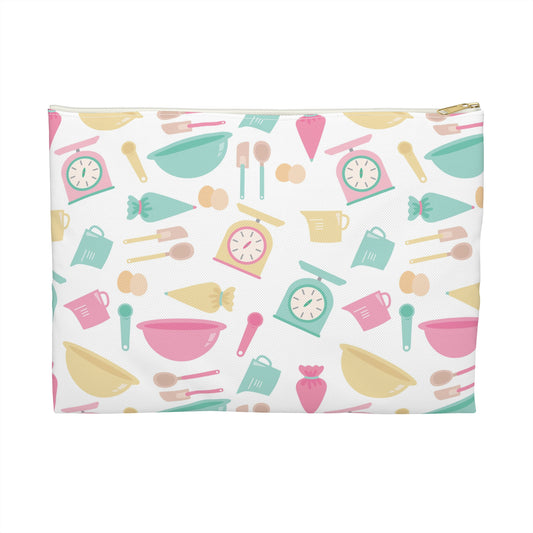Colorful Kitchen Accessory Pouch, Ideal for Chefs, Gift for Bakers, Makeup Bag, Cute Storage, Kitchen Organizer