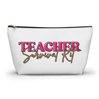 Teacher Survival Kit Accessory Pouch | Perfect Gift for Educators, Classroom Supplies, Organization, Back to School, Teacher Appreciation