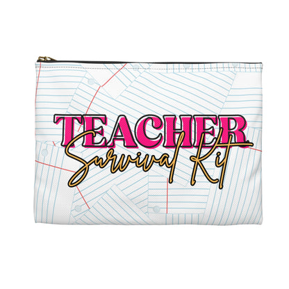 Study Vibes Accessory Pouch, Notebook Holder, Organizational Pouch, Gift for Students, School Supplies, Office Organizer