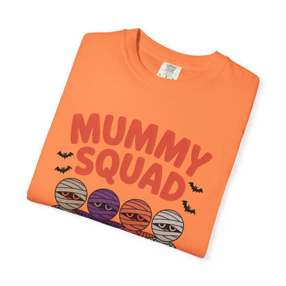 Mummy Squad Unisex T-shirt | Halloween Tee, Mummy Themed Shirt, Spooky Squad Shirt, Fall Festival Shirt, Fun Family Costume