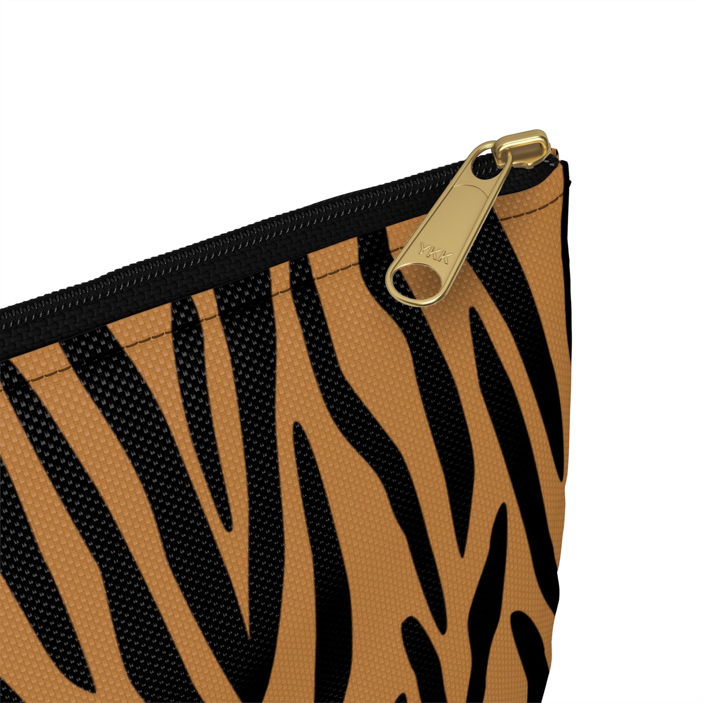 Stylish Tiger Print Accessory Pouch - Makeup Bag, Travel Organizer, Pencil Case, Gift for Animal Lovers, Wild Style