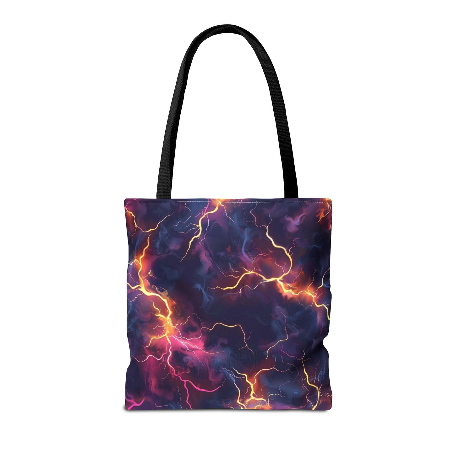 Vibrant AOP Tote Bag for Trendy Fashion, Stylish Carry-All, Gift for Friends, Art Lover's Tote, Festival Essential