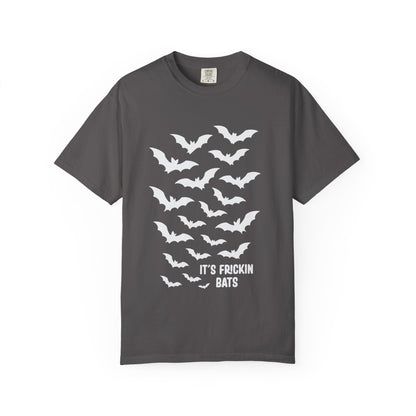 Halloween Bat T-Shirt, Spooky Unisex T-Shirt, Funny Graphic Tee, Fall Apparel, Perfect for Halloween Parties, Gift for Bat Lovers