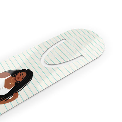 Chic Illustrated Bookmark, Stylish Bookmarker for Readers, Gifts for Book Lovers, Literary Accessory, Personalized Reading Companion, [...]