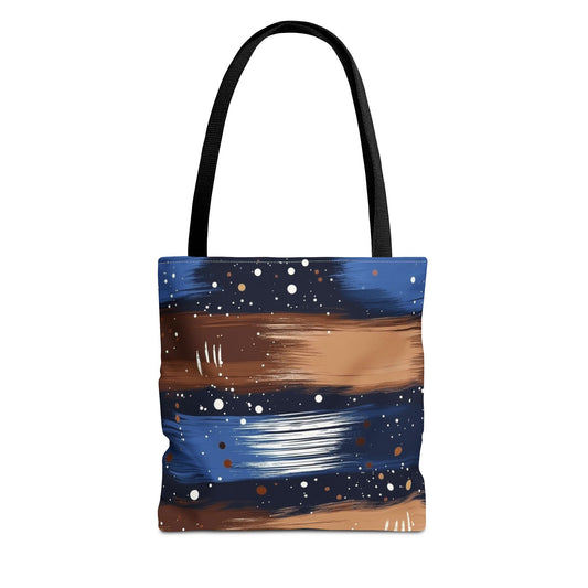 Stylish Abstract Tote Bag, Art-Inspired Tote, Bohemian Bag for Everyday Use, Eco-Friendly Shopping, Unique Gift for Her