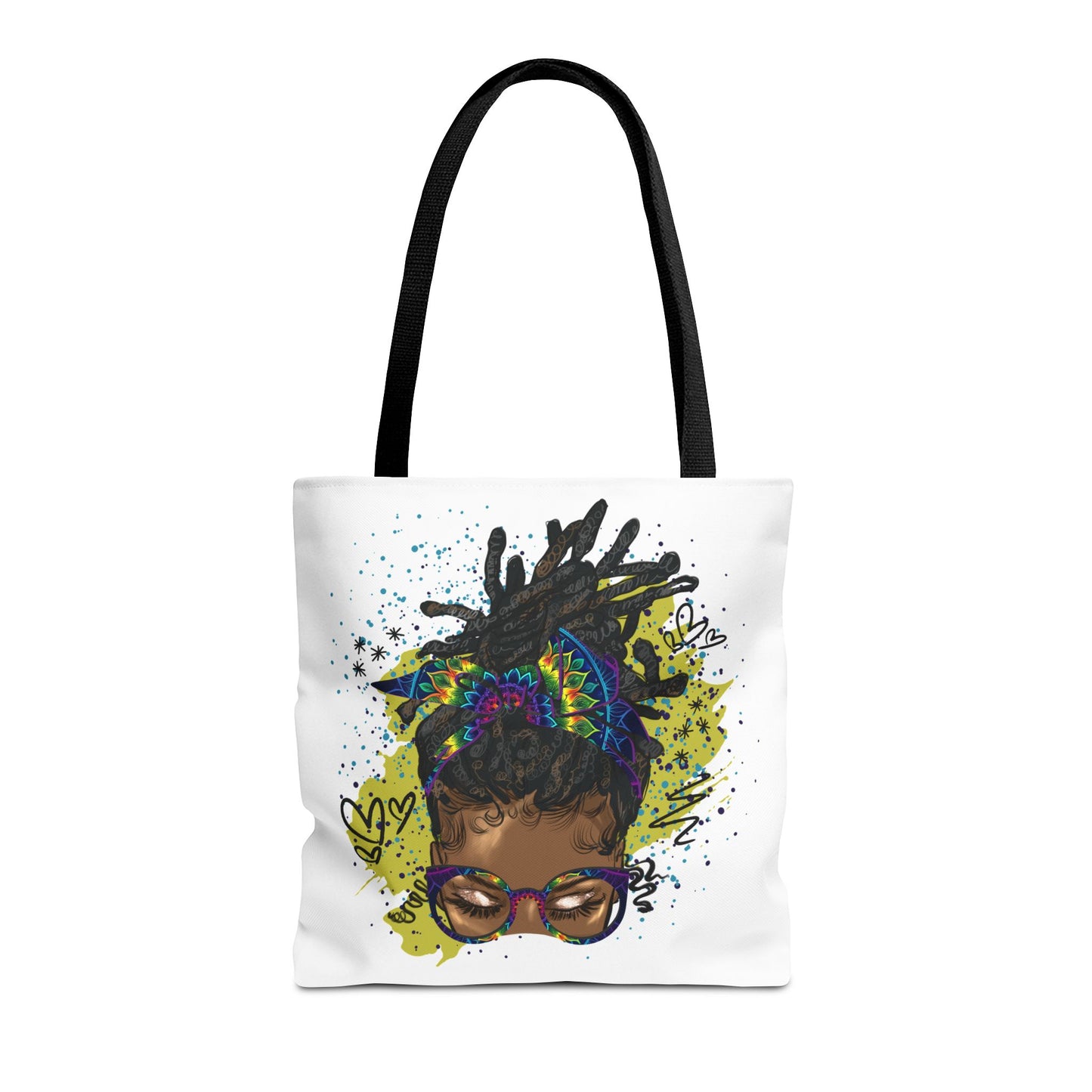 Vibrant Tote Bag, Art Tote, Eco-friendly Shopper, Stylish Handbag, Gift for Her, Everyday Use