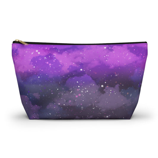 Cosmic Galaxy Accessory Pouch, Makeup Bag, Travel Organizer, Starry Night Pouch, Gift for Her, Cosmic Themed Accessory Case