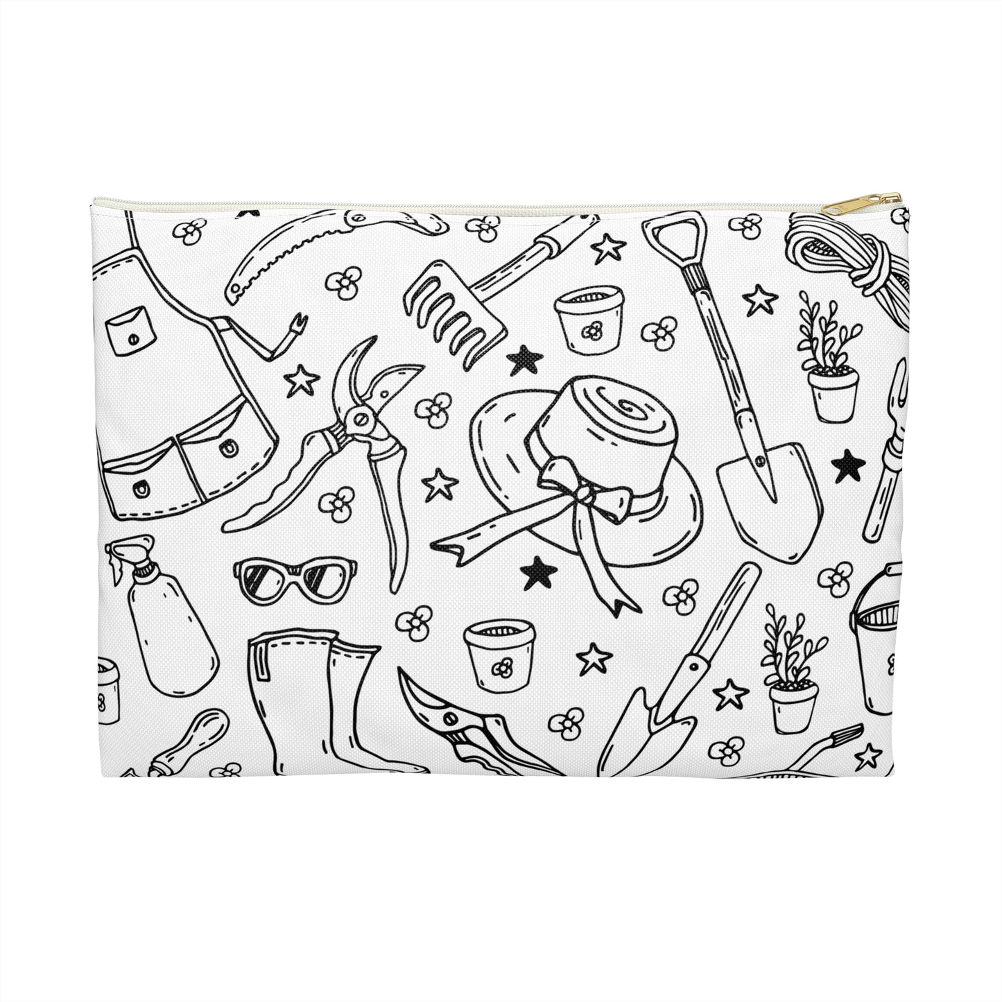 Gardening Accessory Pouch - Floral Tools & Hats Design, Ideal for Green Thumbs, Perfect Gift for Gardeners, Plant Lovers & Spring [...]