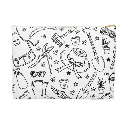 Gardening Accessory Pouch - Floral Tools & Hats Design, Ideal for Green Thumbs, Perfect Gift for Gardeners, Plant Lovers & Spring [...]