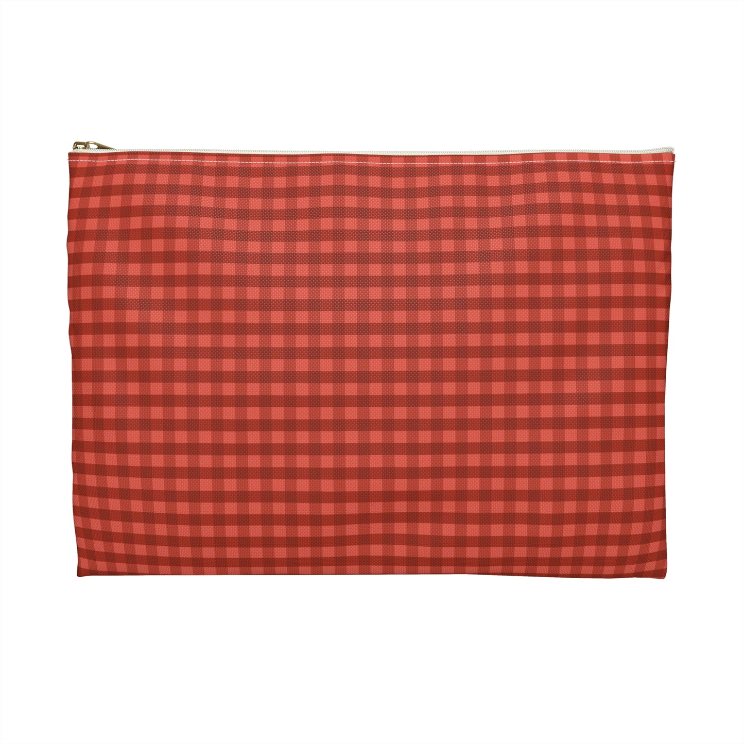 Floral & Gingham Accessory Pouch - Stylish Storage for Makeup, Travel, Organizing, Gifts, Everyday Use