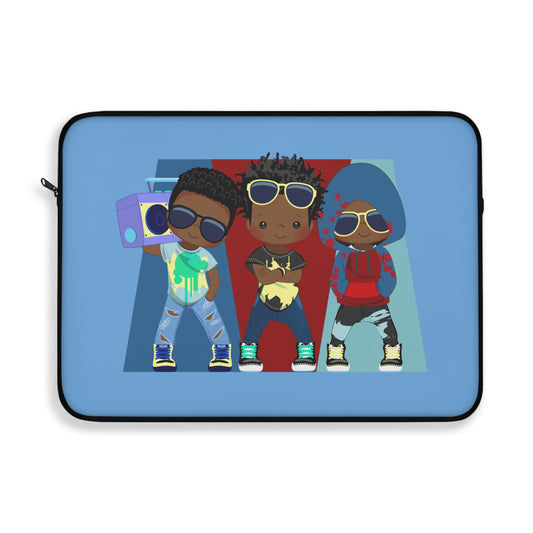 Cool Vibe Laptop Sleeve, Stylish Tech Case, Funky Sleeve for Students, Unique Gift for Teens, Trendy Laptop Accessory