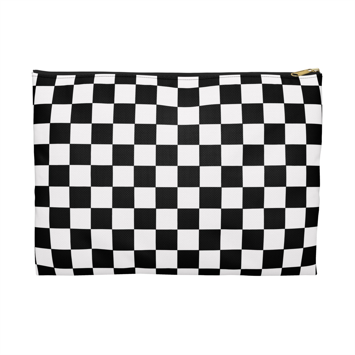 Chic Checkerboard Accessory Pouch | Trendy Makeup Bag, Travel Organizer, Gift for Her, Birthday, Practical Storage Solution