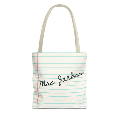 Personalized School Days Tote Bag, Reusable Shopping Bag, Back to School Gift, Teacher Appreciation, Fun Student Accessory