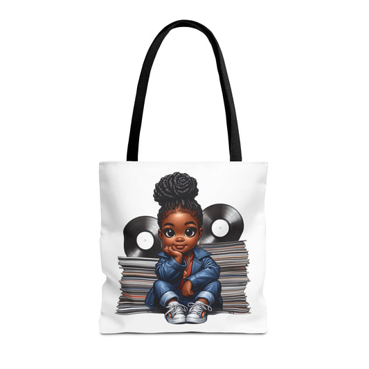 Vinyl Vibes Tote Bag - Perfect for Music Lovers, Record Enthusiasts, Gifts for Her, Shopping, and Everyday Use