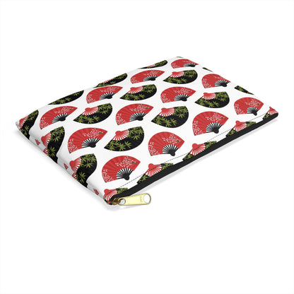 Floral Accessory Pouch, Vibrant Makeup Bag, Travel Organizer, Cute Gift for Her, Pink Flower Zipper Bag, Summer Essentials