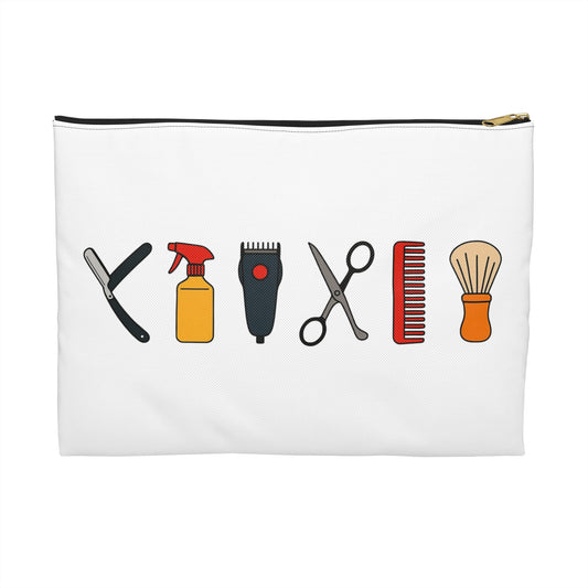 Barber Tool Accessory Pouch, Grooming Bag, Barber Supplies Case, Hair Stylist Storage, Gift for Barbers, Tool Organizer