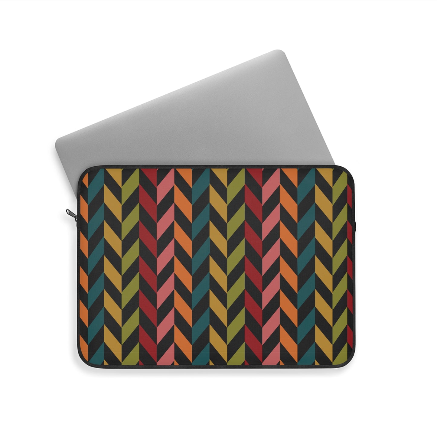 Stylish Geometric Laptop Sleeve, Modern Computer Case, Gifts for Him/Her, Tech Accessory, Office Essentials, Holiday Present