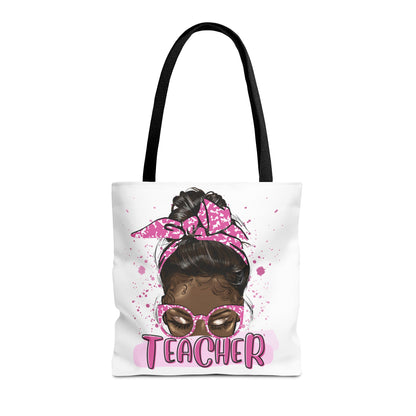 Teacher Tote Bag, Stylish Teacher Bag, Canvas Bag for Teacher Gifts, Back to School Tote, Personalized Tote Bag, Pink