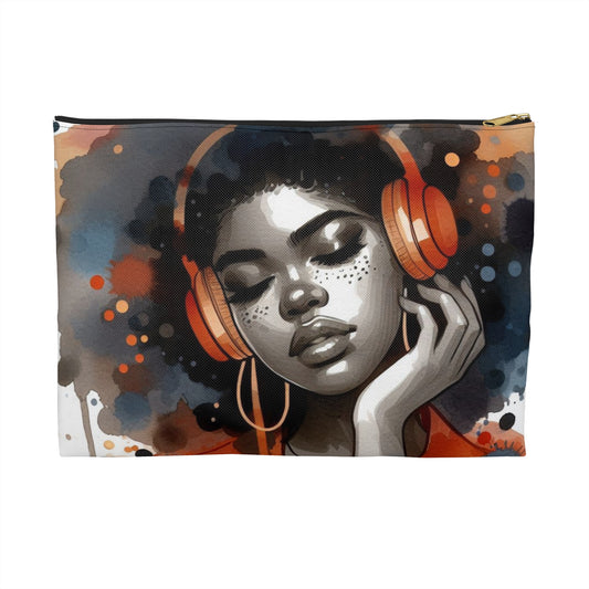 Cosmic Beauty Accessory Pouch, Stylish Makeup Bag, Fun Travel Organizer, Art Lovers Gift, Unique Storage Pouch