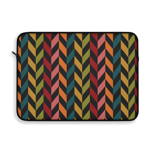 Stylish Geometric Laptop Sleeve, Modern Computer Case, Gifts for Him/Her, Tech Accessory, Office Essentials, Holiday Present