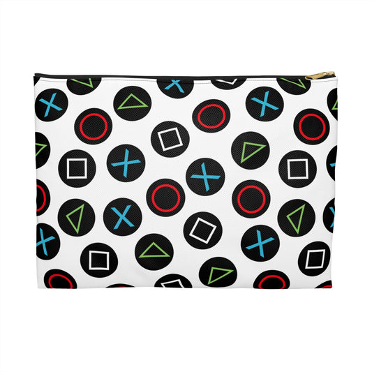 Gamer Accessory Pouch, Retro Game Console Design, Makeup Bag, Travel Organizer, Geek Gift, Console Controller Design