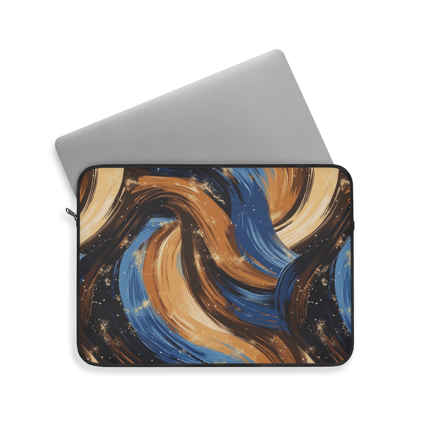 Abstract Artistic Laptop Sleeve | Stylish Tech Case, Modern Design, Unique Gift for Students, Black Friday, Cyber Monday