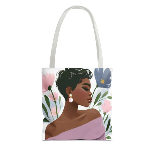 Elegant Floral Tote Bag for Everyday Style, Chic Handbag, Eco-Friendly Shopper, Gift for Her, Stylish Storage