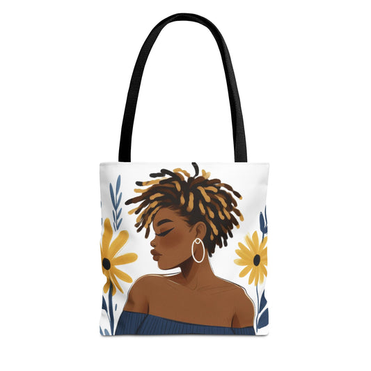 Boho Floral Tote Bag, Stylish Eco-Friendly Bag, Art Tote for Shopping, Weekend Getaway Bag, Gift for Her, Everyday Use