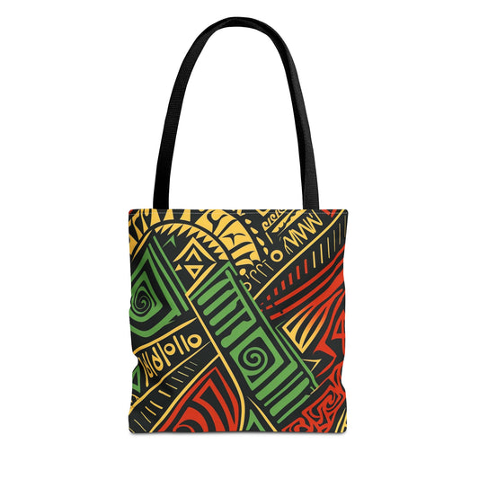 Vibrant African Print Tote Bag, Eco-Friendly Shopping Bag, Colorful Beach Tote, Boho Style Handbag, Gift for Him/Her