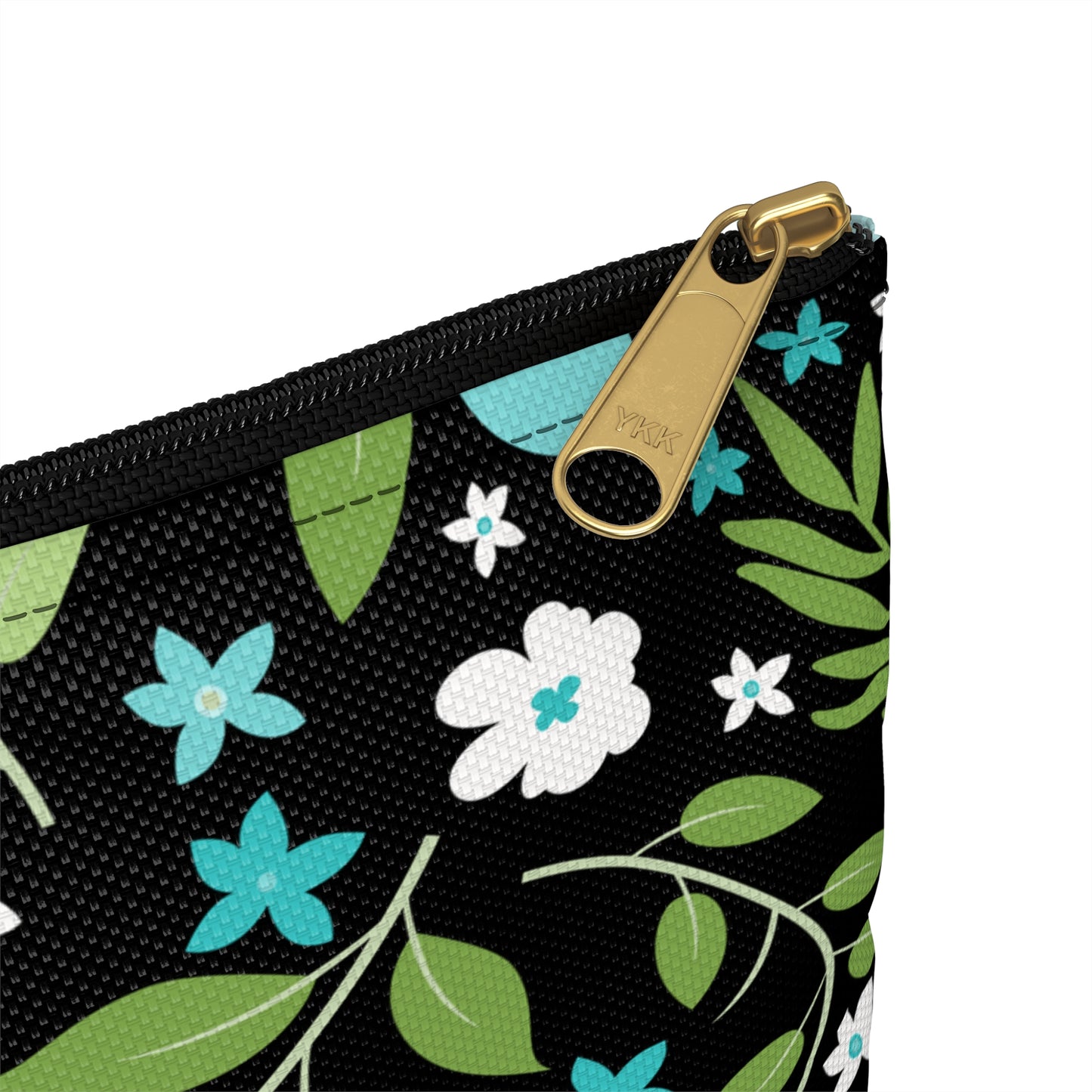 Floral Accessory Pouch, Makeup Bag, Travel Organizer, Gift for Her, Cute Floral Design, Daily Essentials Holder