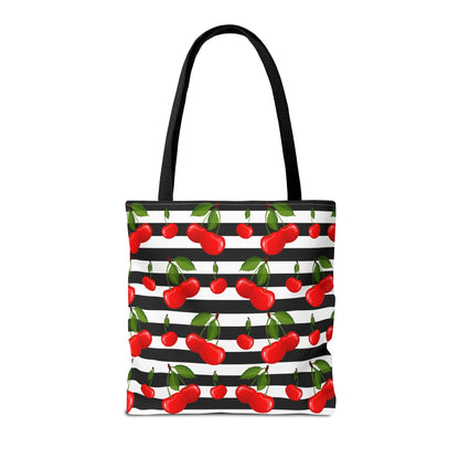 Stylish African American Girl Tote Bag, AOP Bag for Shopping, Gifts, Black History Month, Everyday Use, Eco-Friendly Tote