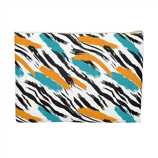 Vibrant Animal Print Accessory Pouch - Makeup Bag, Travel Organizer, Pencil Case, Holiday Gift, Cute Storage Solution