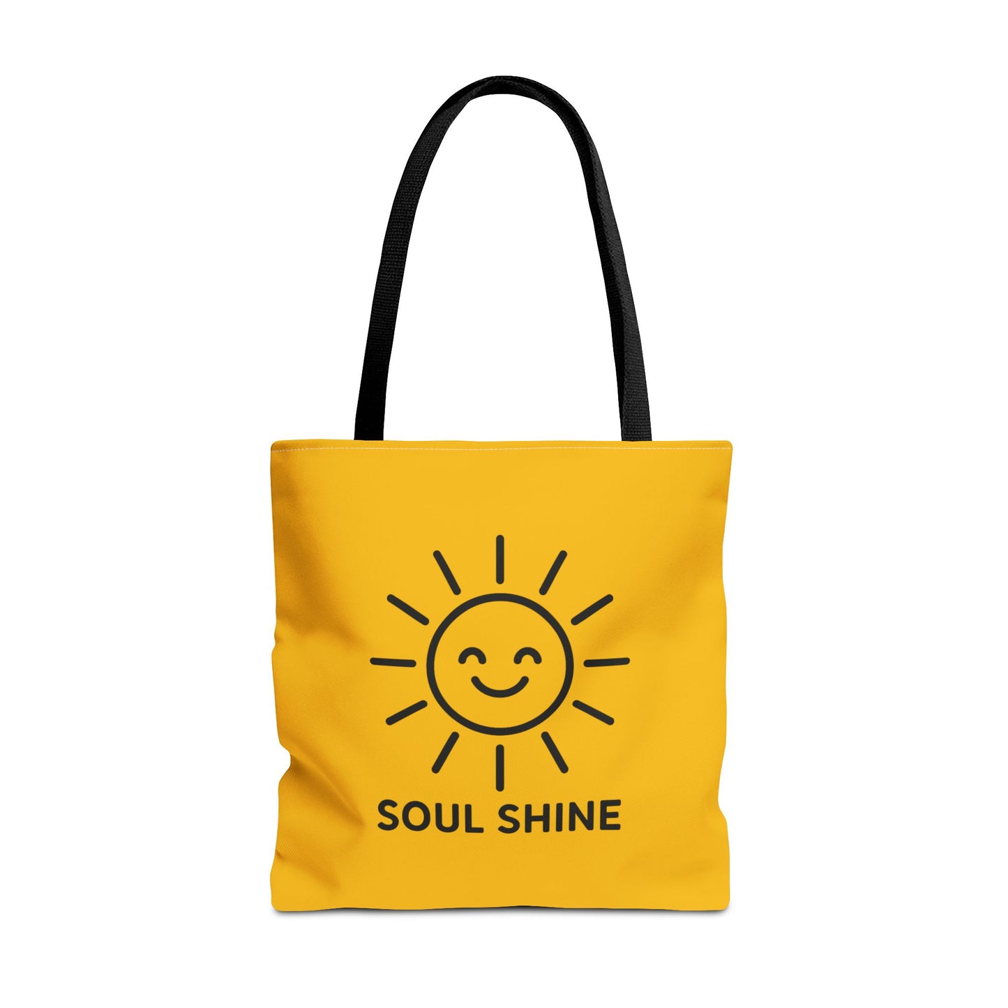 Soul Shine Sun Smiley Tote