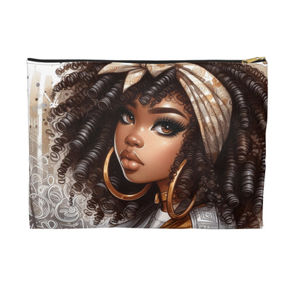 Cosmic Beauty Accessory Pouch, Stylish Makeup Bag, Fun Travel Organizer, Art Lovers Gift, Unique Storage Pouch