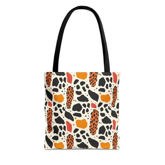Trendy Animal Print Tote Bag, Stylish Shopping Bag, Eco-Friendly Gift, Casual Everyday Use, Beach Bag, Fashion Accessories