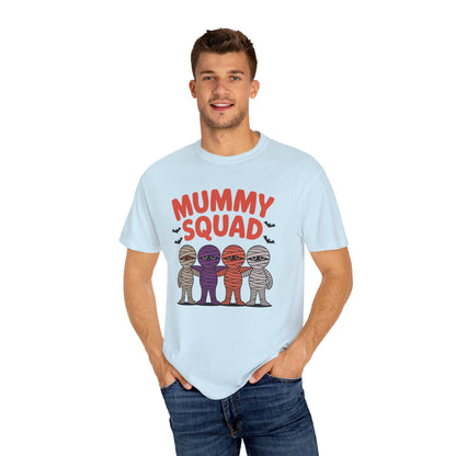 Mummy Squad Unisex T-shirt | Halloween Tee, Mummy Themed Shirt, Spooky Squad Shirt, Fall Festival Shirt, Fun Family Costume