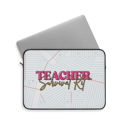 Teacher Survival Kit Laptop Sleeve, Cute Teacher Gift, Back to School Supplies, Personalized Laptop Sleeve, Stylish Tech Gear, [...]