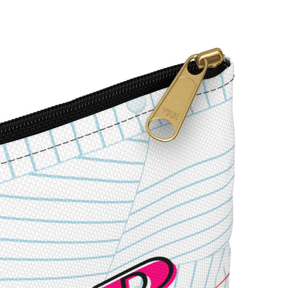 Study Vibes Accessory Pouch, Notebook Holder, Organizational Pouch, Gift for Students, School Supplies, Office Organizer