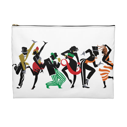 Dancing Chic Accessory Pouch | Retro Style Makeup Bag, Fun Gift, Unique Storage, Party & Night Out Essential