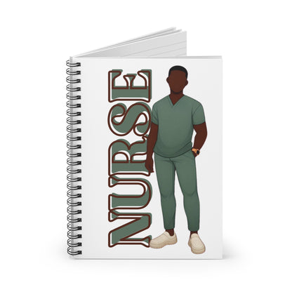 Nurse-themed Spiral Notebook - Perfect for Healthcare Professionals