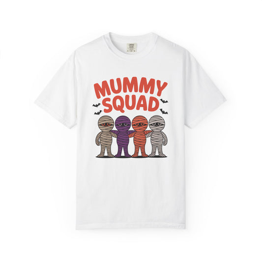 Mummy Squad Unisex T-shirt | Halloween Tee, Mummy Themed Shirt, Spooky Squad Shirt, Fall Festival Shirt, Fun Family Costume